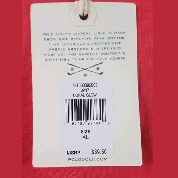 Polo Golf Ralph Lauren Shirt Size XL - Picture 8 of 8